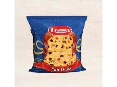 PAN DULCE FRANCE CON FRUTAS 400 GR