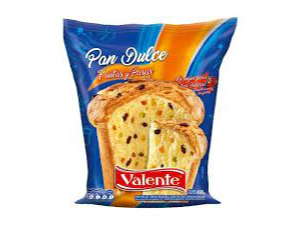 PAN DULCE VALENTE CON FRUTA 400 GR