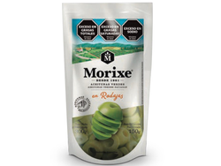 ACEITUNAS DOY PACK VERDES RODAJAS MORIXE 300G