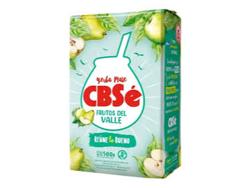 YERBA CBSE FRUTOS DEL VALLE 500G