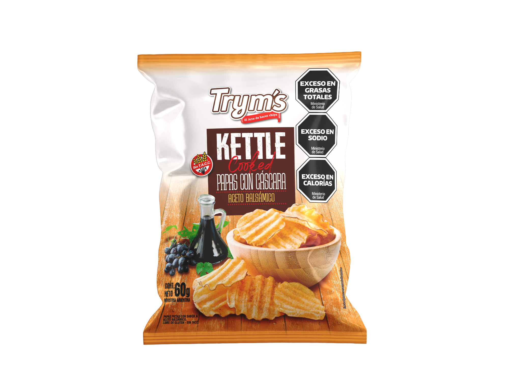 PAPAS FRITAS GRM TRYMS ACETO 60G