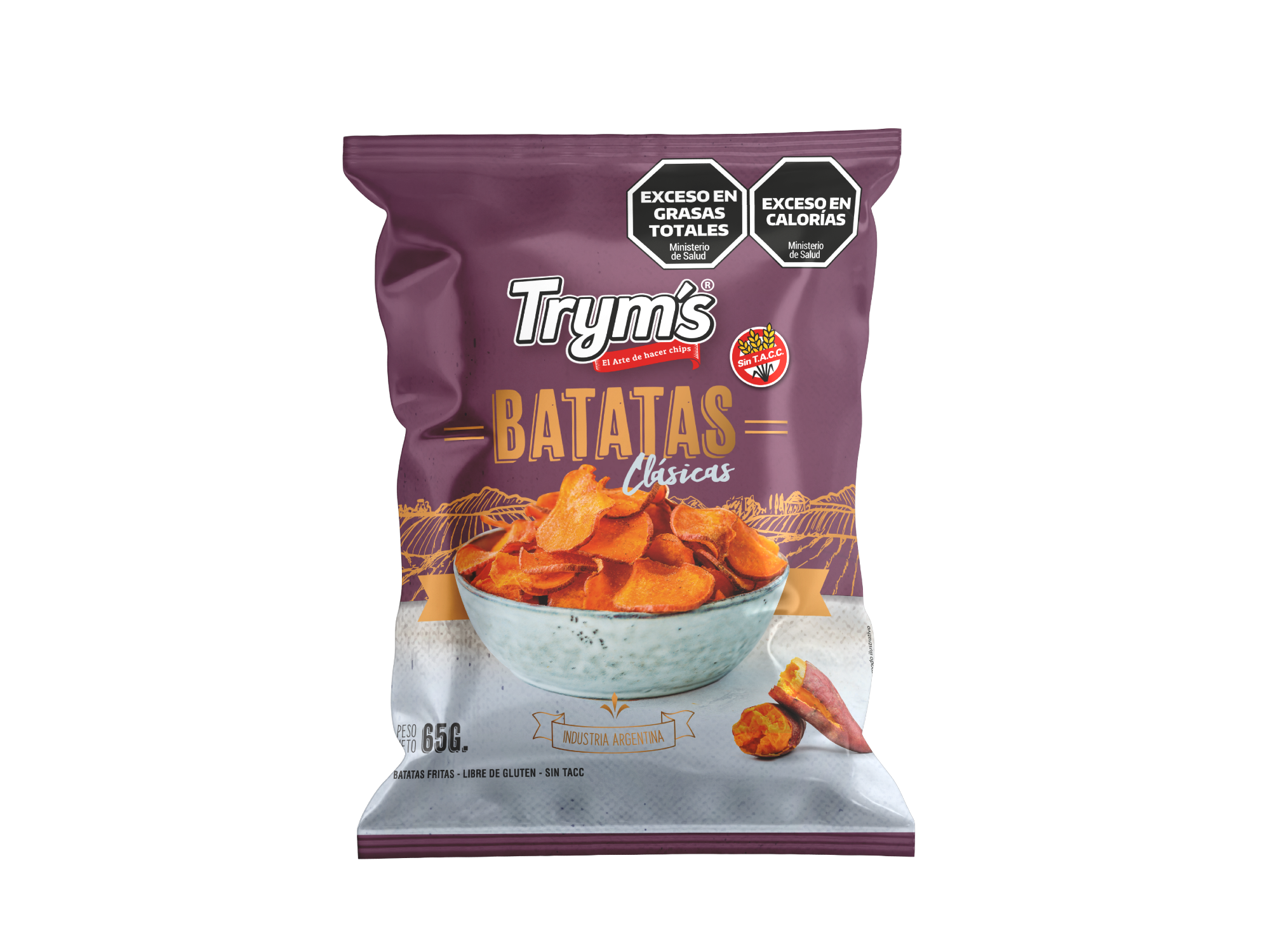 BATATAS FRITA TRYMS 65G