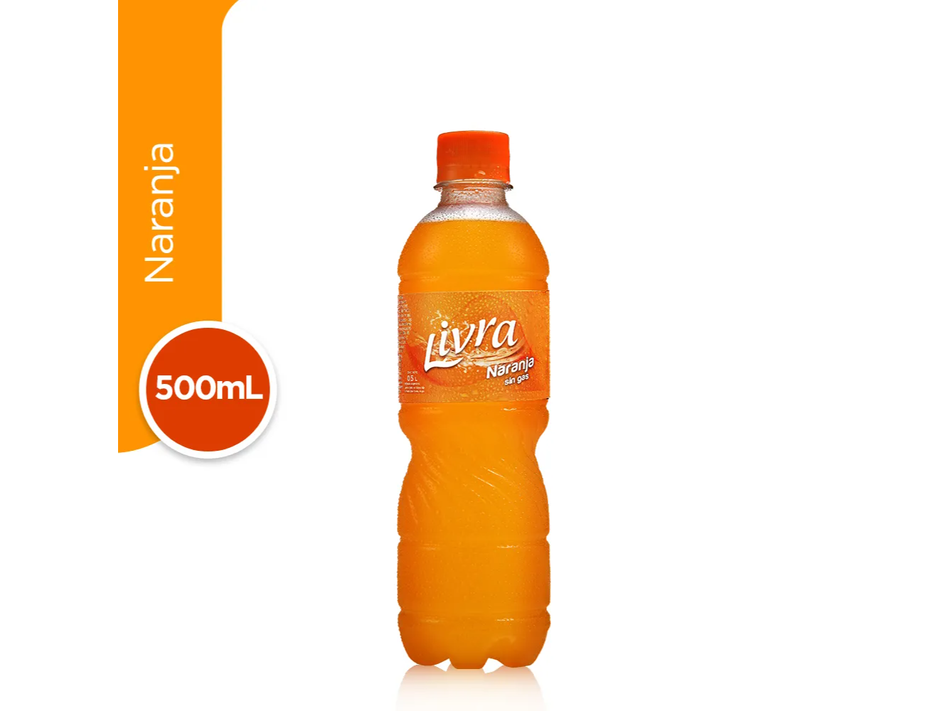 LIVRA NARANJA X 500 ML