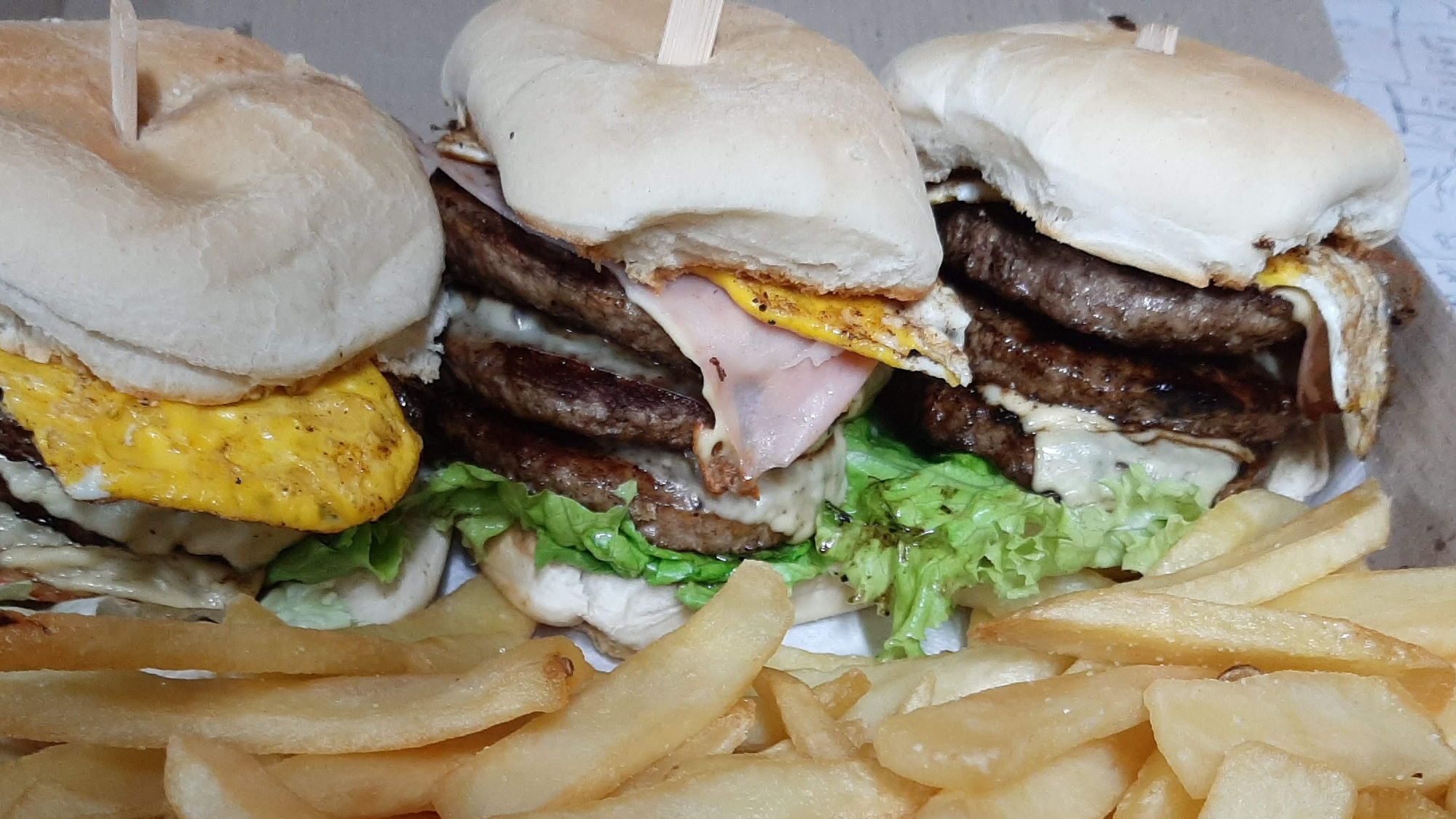 Hamburguesa Triple especial