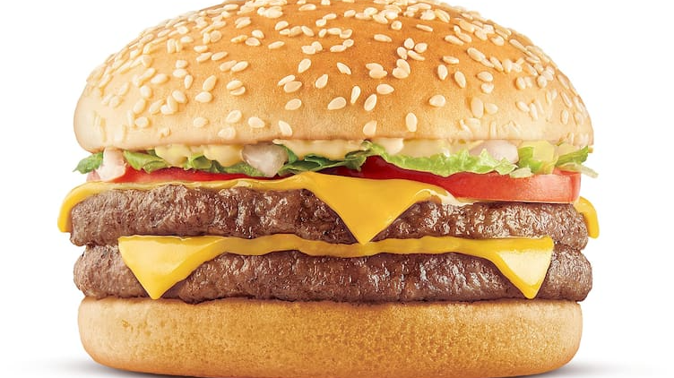 Hamburguesa doble cheddar