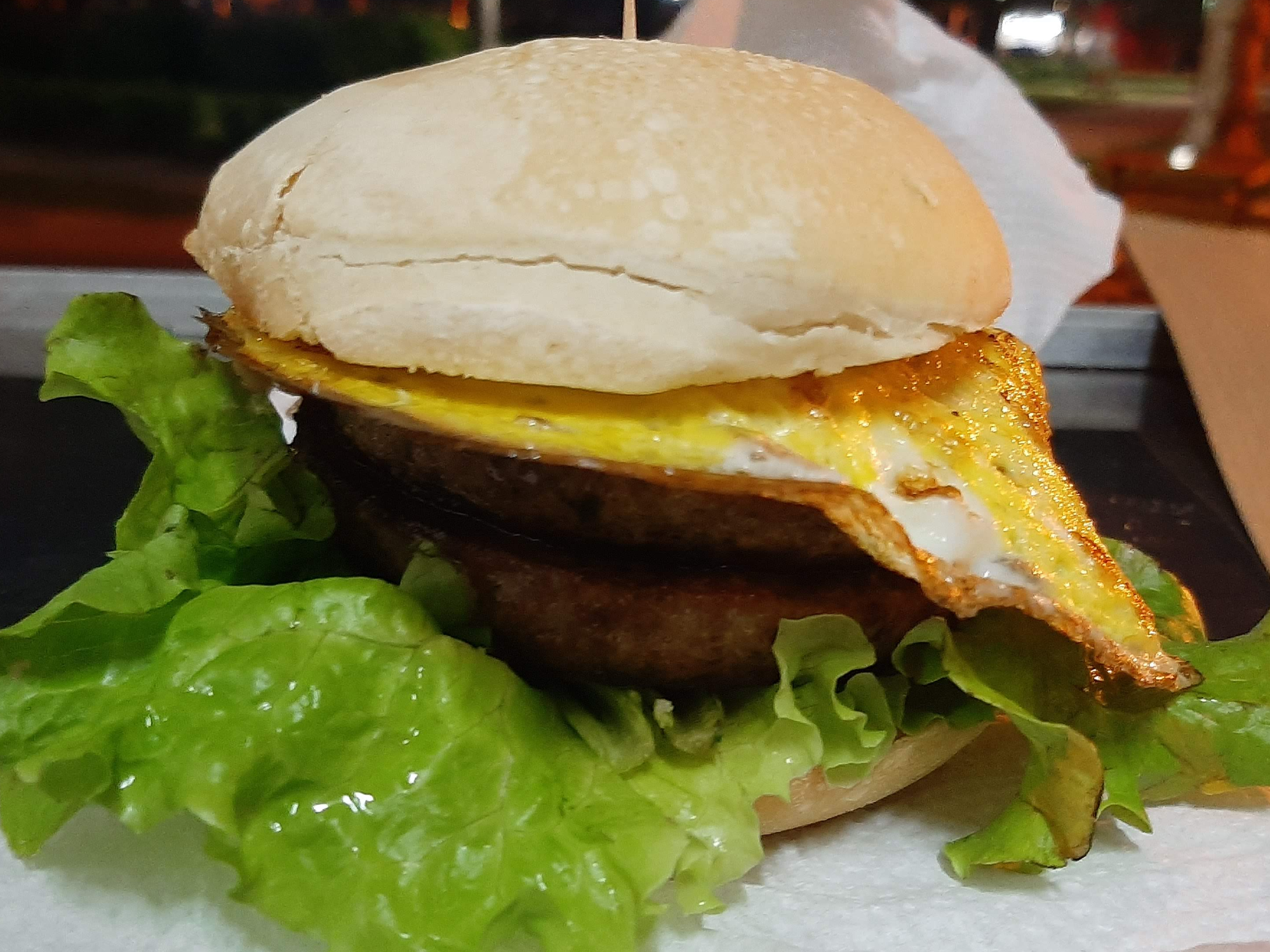 Hamburguesa simple especial de Elcarrodelaplaza
