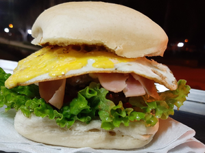 Hamburguesa doble especial de Elcarrodelaplaza