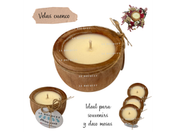 VELAS CUENCO COMBO X 6 UNIDADES (Copia)