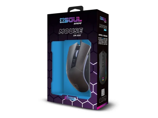 MOUSE GAMER XM550 4800 SOUL