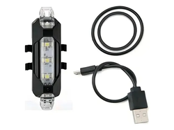 KIT DE LUCES PARA BICI RECARGABLE X LED