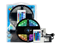 KIT TIRA LED RGB 5050 5M