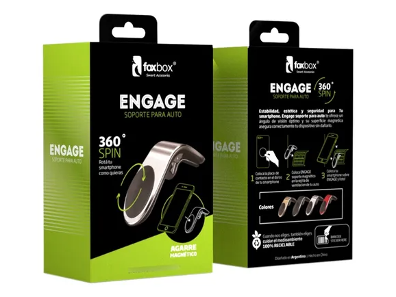 SOPORTE PARA AUTO FOXBOX MAGNETICO ENGAGE