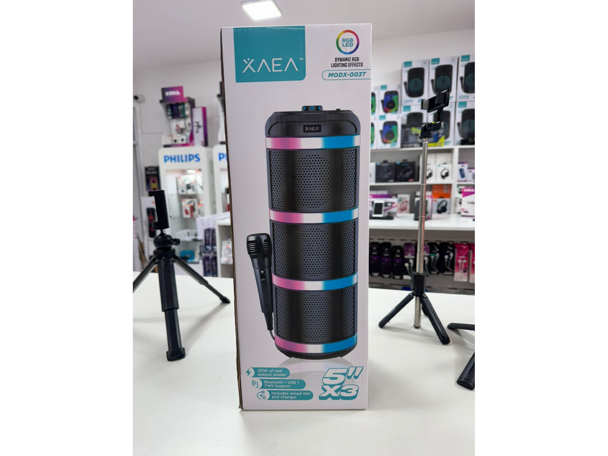 PARLANTE TORRE 5" X3 MODX-003T