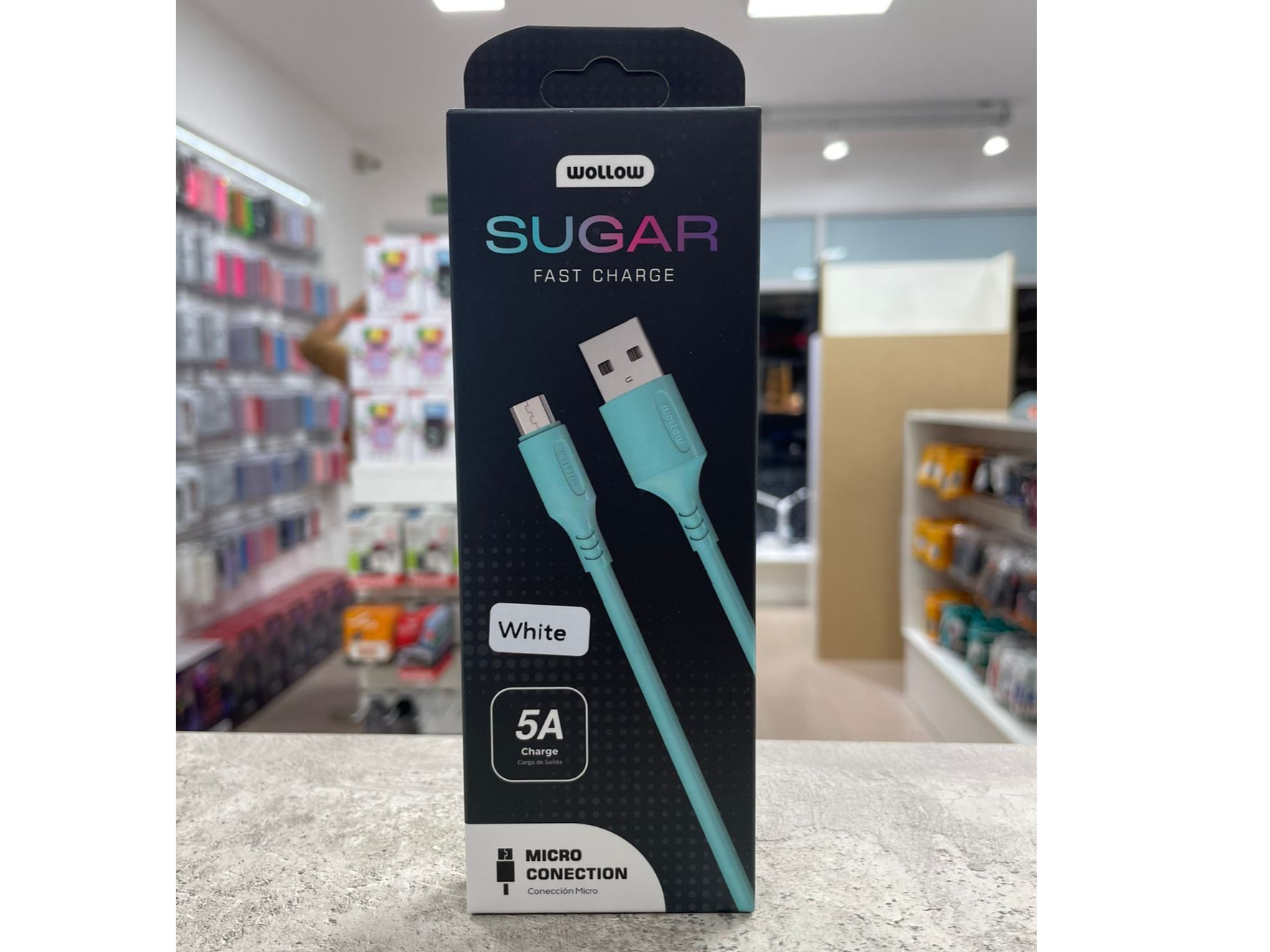 BOX CABLE WOLLOW SUGAR LIGHTNING 5A X20