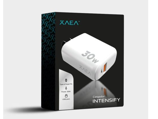 CARGADOR 220V MOD-A015 INTENSIFY-1USB + 1TC SOLO F