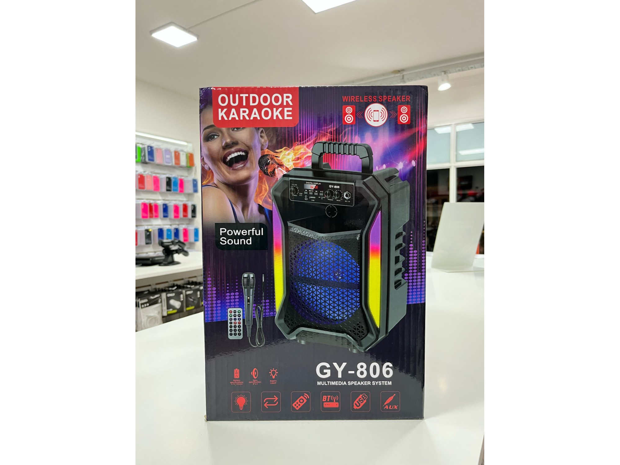 PARLANTE 8" GY 802/805