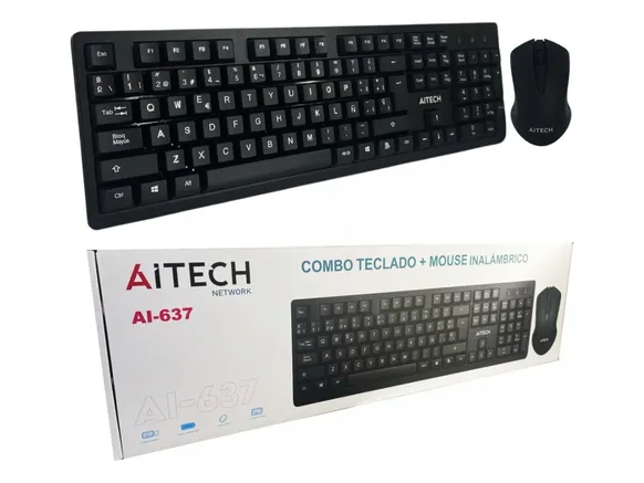 COMBO MOUSE+TECLADO WIRELESS ES-650