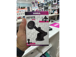 SOPORTE AUTO SOUL 2 EN 1 CARG MAGNETICO Q700