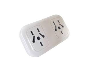 ADAPTADOR ENCHUFE DUPLETA