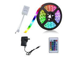 KIT TIRA LED RGB 28X35 5M 270 LED