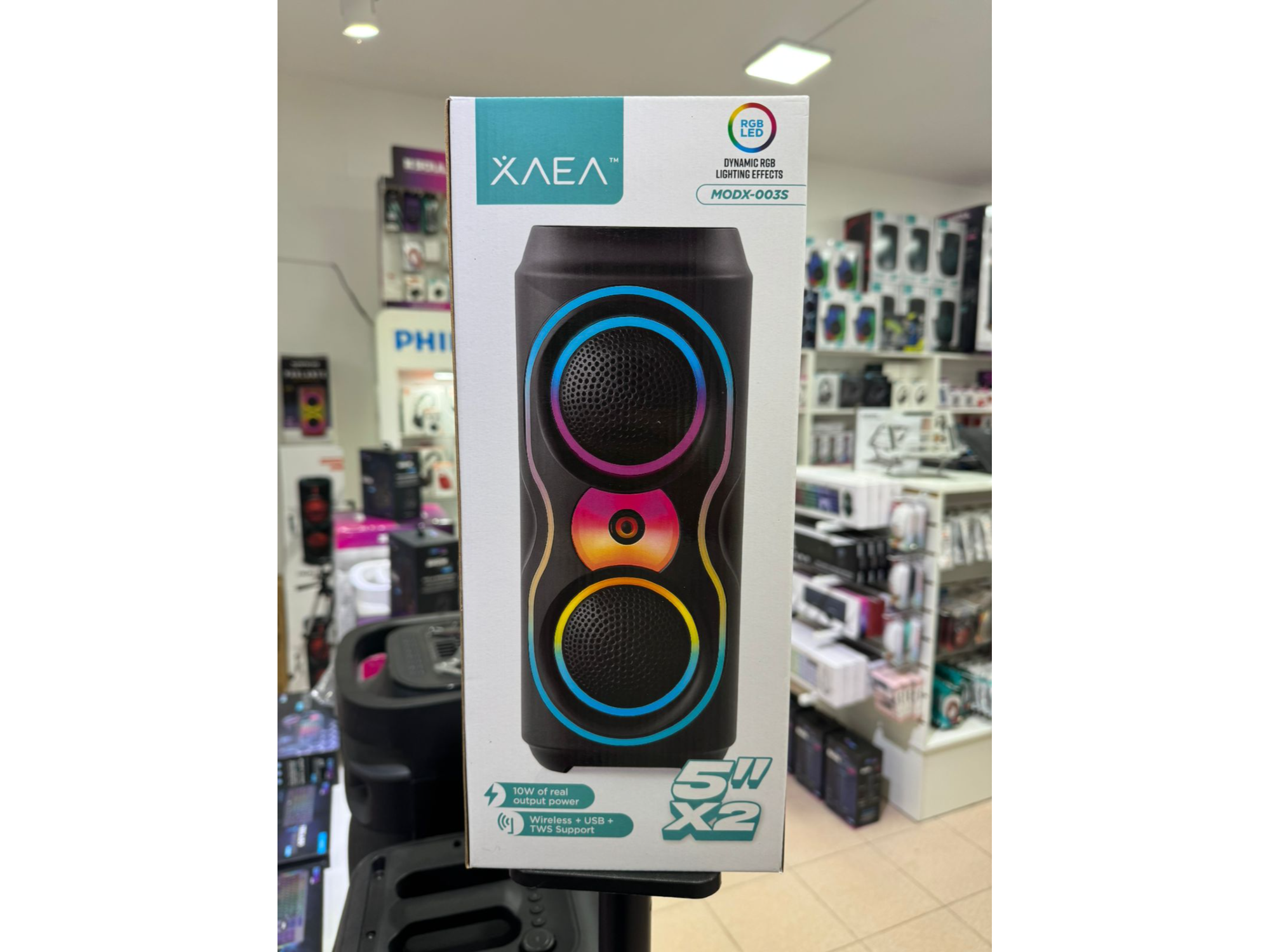 PARLANTE TORRE 5" X2 MODX-003S