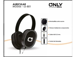 AURICULAR ONLY MOD66-LS 801