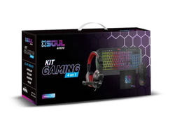 KIT GAMING 4 EN 1 SOUL TECLADO-MOUSE-AURICULAR-OAD