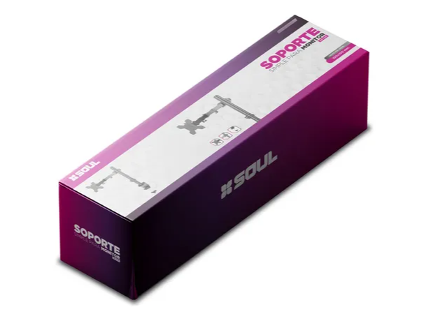 SOPORTE MONITOR SOUL TVP/ESCRITORIO BRAZO SIMPLE V