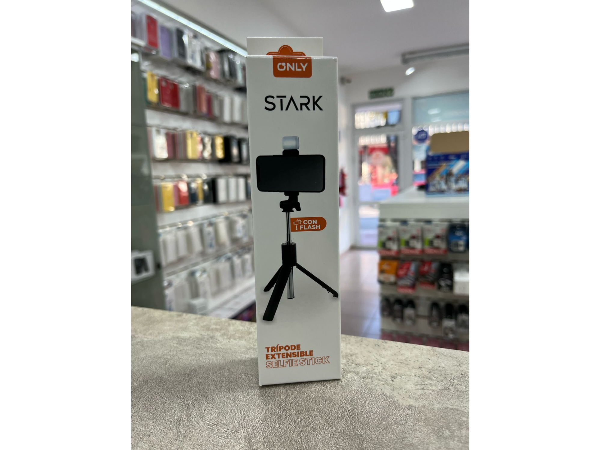 SOPORTE + TRIPODE EXTENSIBLE PARA CELULAR MOD-026 STARK