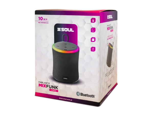 PARLANTE SOUL XS800 MIX FUNK 10W
