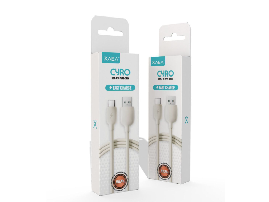 CABLE USB TYPE C CYRO MODX-099 BLANCO