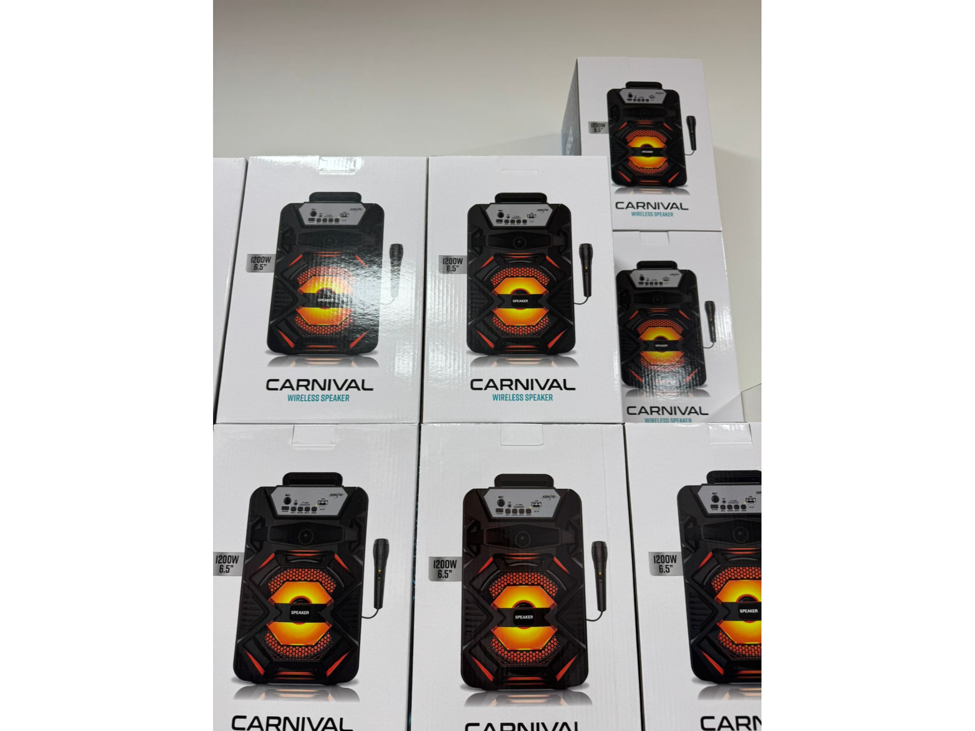 PARLANTE 6.5"- MOD 012- CARNIVAL -ONLY