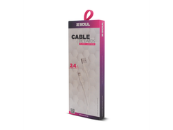 CABLE USB SOUL CLASSIC TYPE-C 2.4A