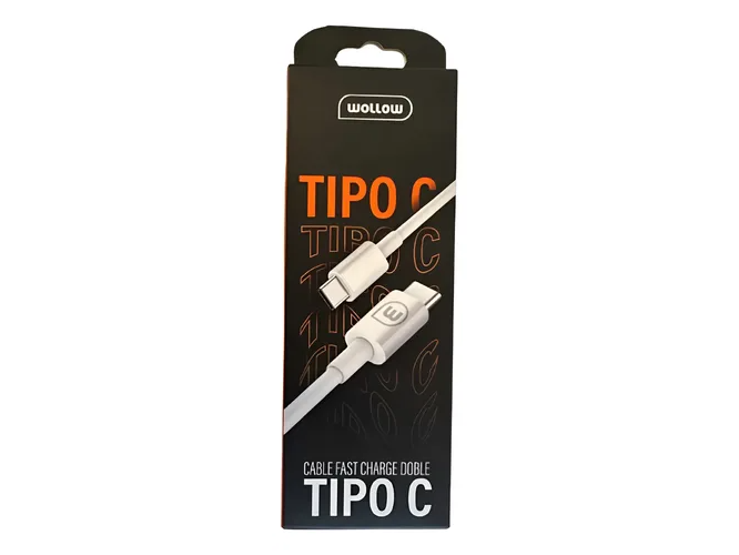 CABLE WOLLOW 1M EJECUTIVO ECO C A C 2.4A