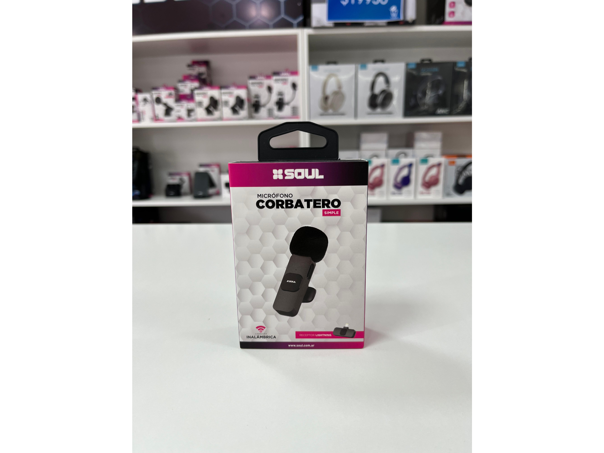 MICROFONO SOUL CORBATERO SIMPLE INALAMBRICO