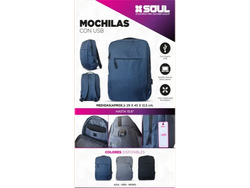 MOCHILA SOUL S01 NOTEBOOK 15.6"