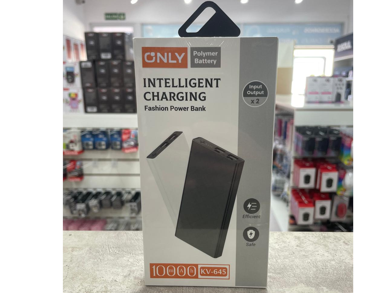 POWER BANK KV-645 2 USB + TC+ 1 V8-STOCK