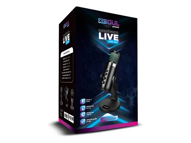 MIC GAMER SOULCONDENSER LIVE XMIC400