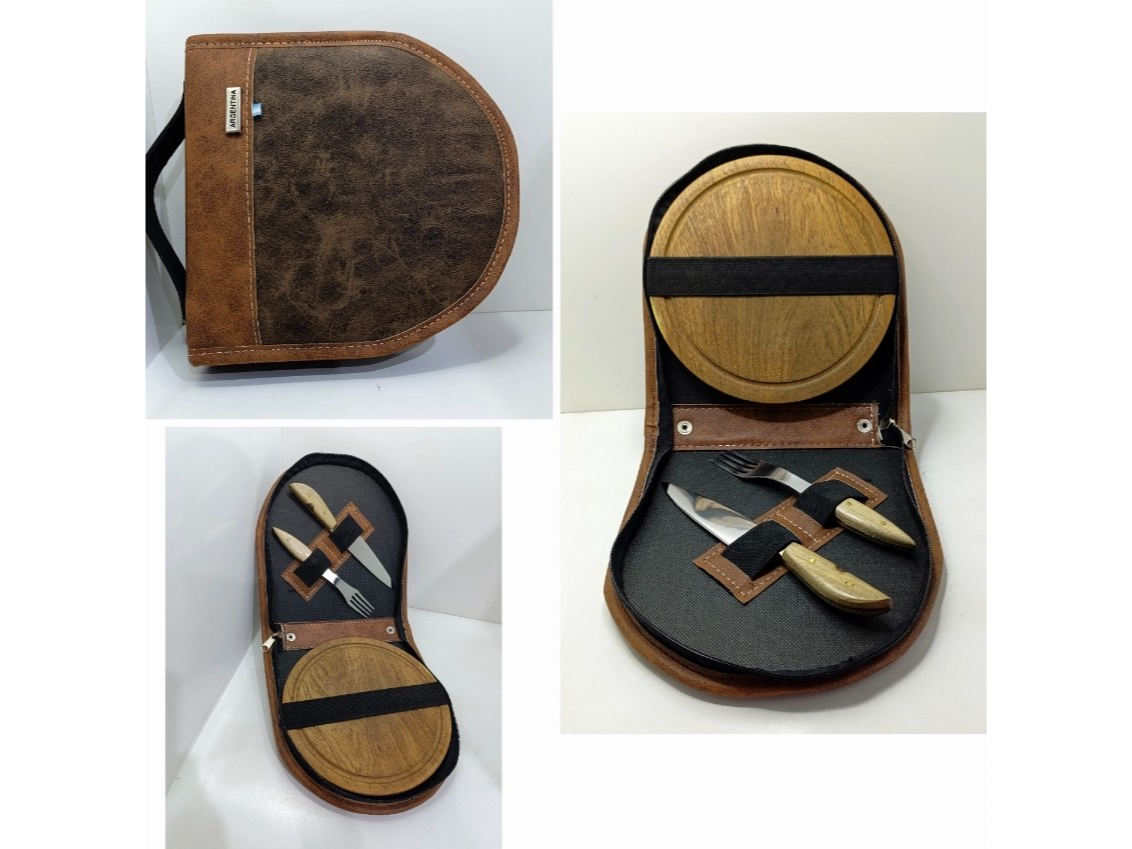 Estuche con cierre redondo