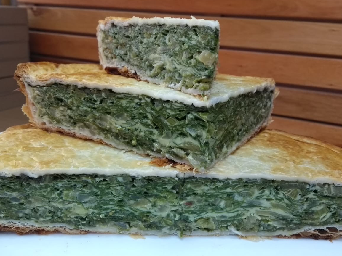Porción Tarta "Colchón" de Acelga