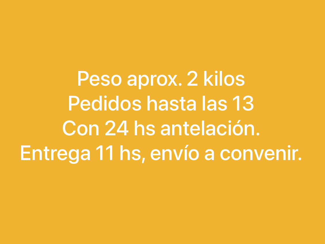 ACELGA. Tarta entera