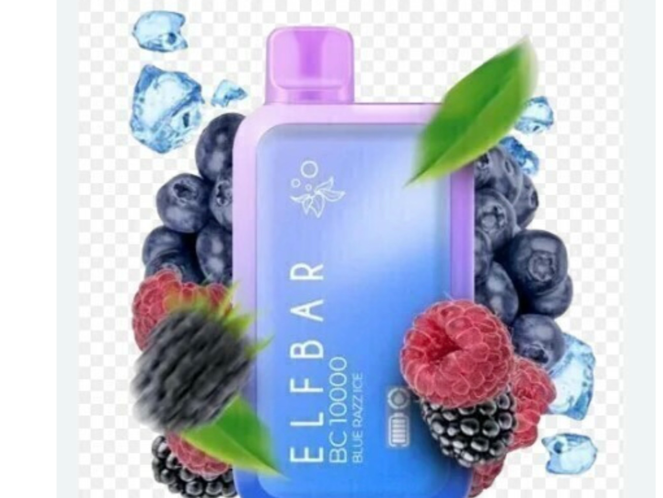 Blue razz ice
