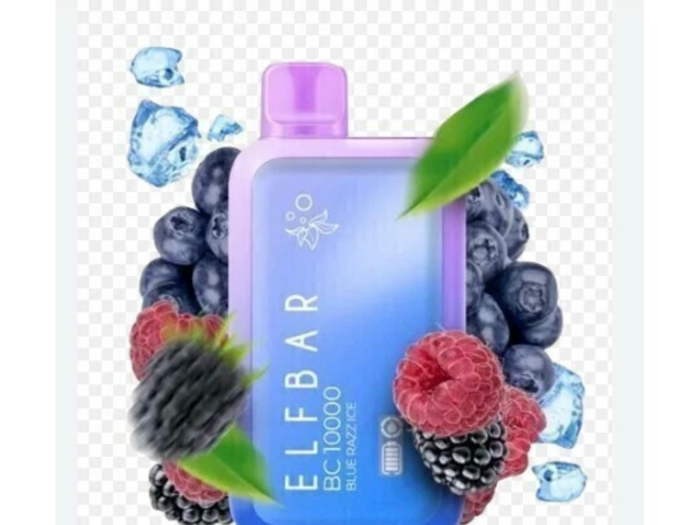 Blue razz ice