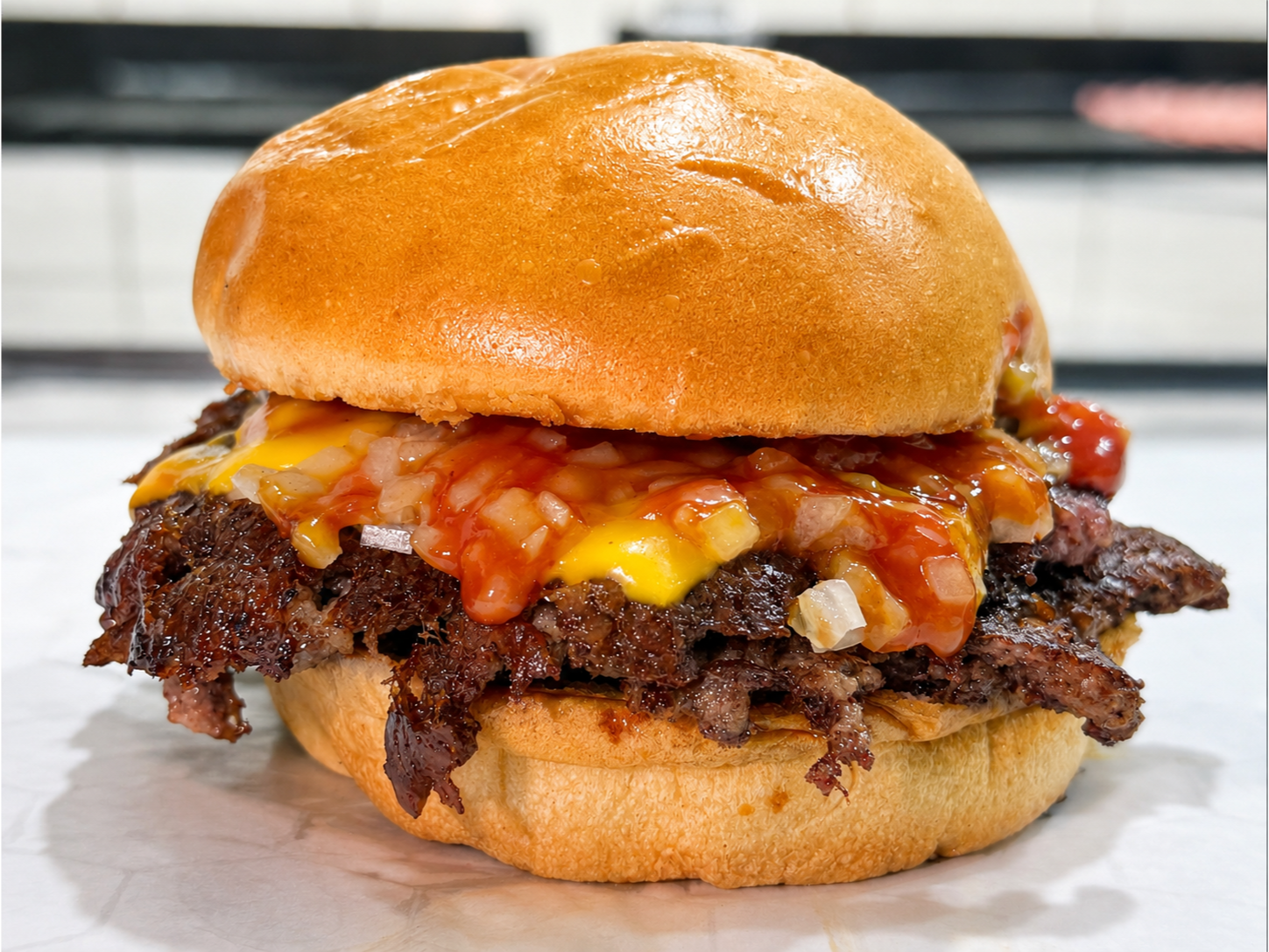 CUARTO DE LIBRA de MISTER BURGER ALTA CORDOBA