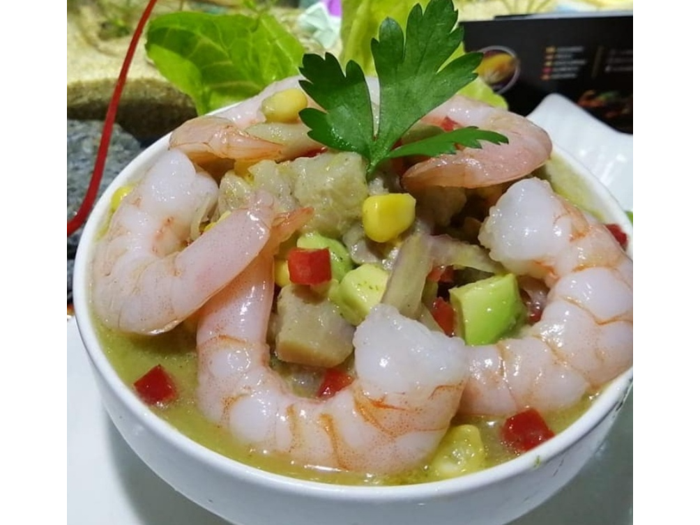 2 ceviches calamardos promoción