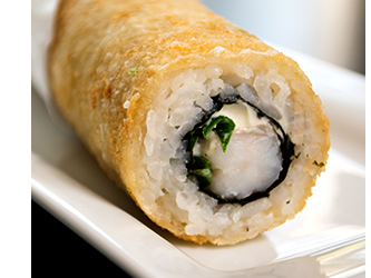 Hand roll de camarón