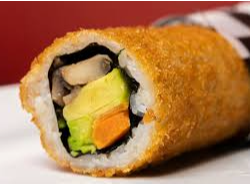 Hand roll vegetariano del chef