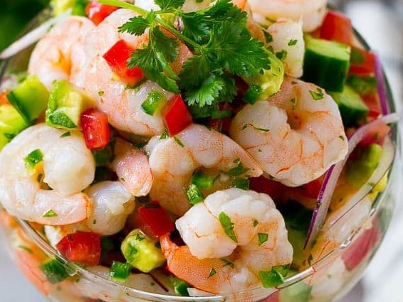 Ceviche de camarón