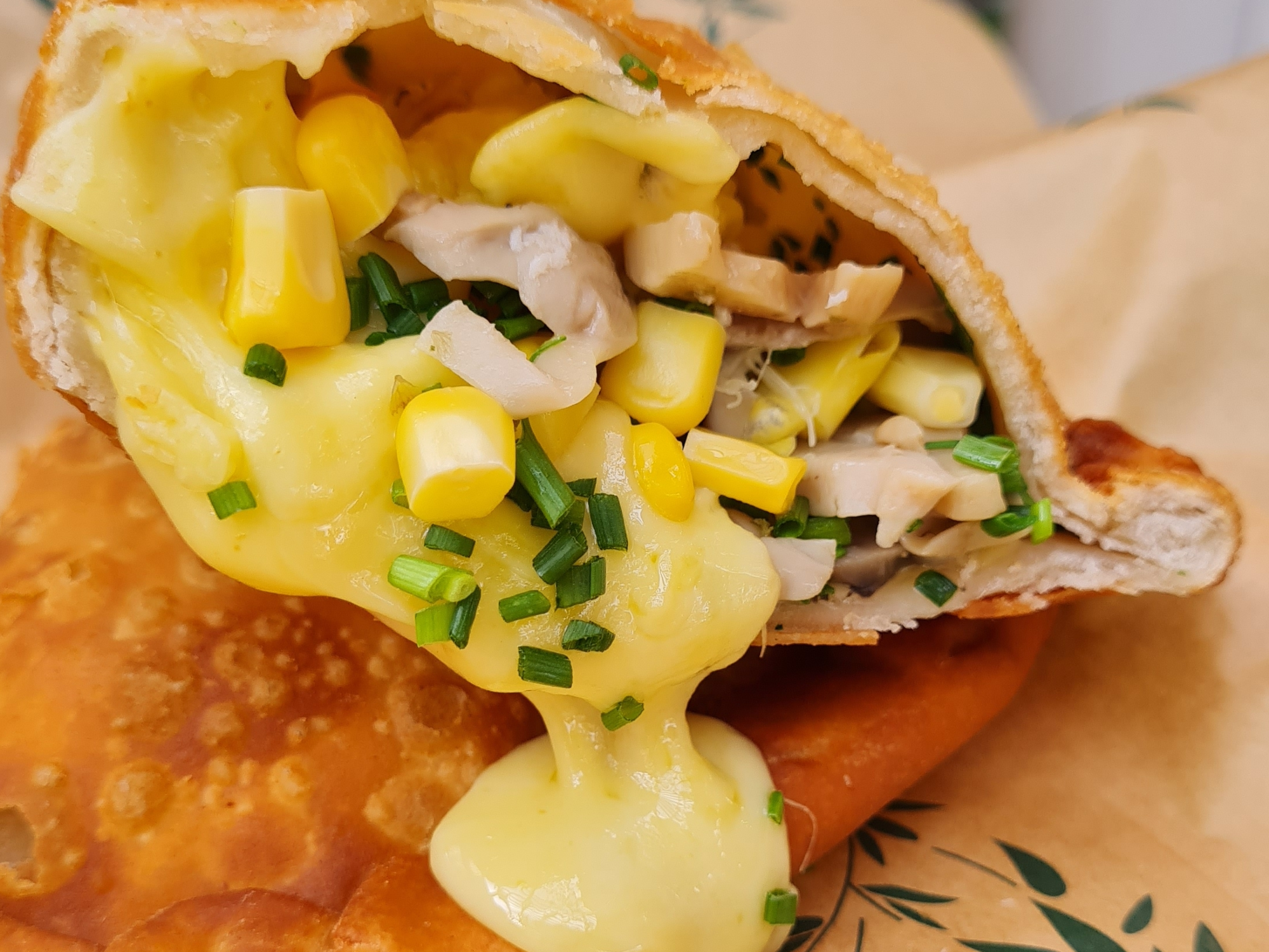 3 empanadas vegetarianas