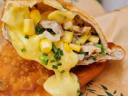 3 empanadas vegetarianas